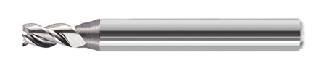 Chine F20 3 Flute Carbide End Mill 4mm-20mm Dia de la tige pour l'alliage de cuivre à vendre