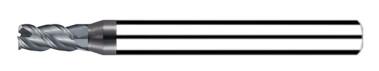 China HRC40 Carbide 3 Flöten Endmühlen 4mm-20mm Stange mit AITIN Beschichtung zu verkaufen