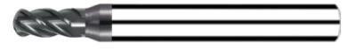 China P50-4B 4mm Ball End Mill Quatro flauta 6mm-12mm Cnc bola nariz roteador bits à venda