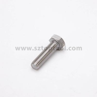 China OEM External Hexagon Bolt 201 Stainless Hex Bolts M3-M20 Size zu verkaufen