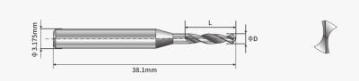 중국 LZZ Router Bit PCB MCPCB & Copper PCB Milling Bits 3-9mm Body 판매용