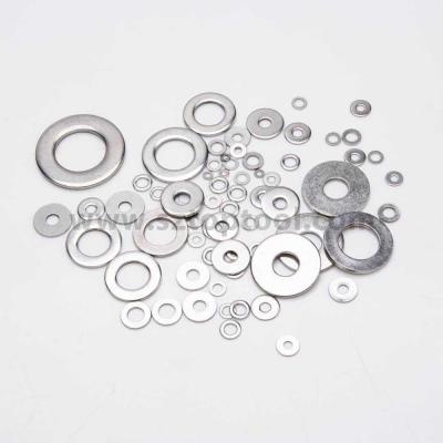 China ISO7089  M3-M52 Stainless Steel Plain Washers Hardness Class 200 HV-300HV for sale