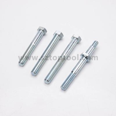 Κίνα Υψηλή αντοχή βαθμός 8.8 10.9 Hex Head Bolt Zinc Plated προς πώληση