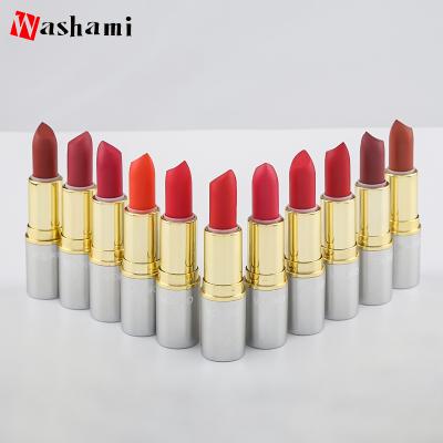 China Best Selling Waterproof Private Label Makeup Product Suppliers Popular Colorful Durable Porcelain Matte Lipstick for sale