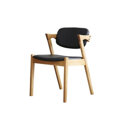 China Single Z-Word Backrest Stool Solid Wood Office Tea Shop Book (The Other) Adjustable Lounge And Milk Chair Cafe Leisure Chair for sale