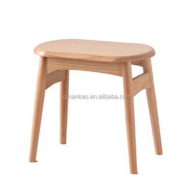 China Modern Nordic Solid Wood Stool Oak Stool Simple Modern Dining Stool for sale