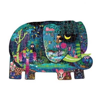 China Eco-friendly 280 Pieces Puzzle For Kids Children Animal Shaped Jigsaw Big Gift Educational Toy for sale