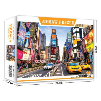 China Eco-Friendly Wholesale Adult Jigsaw Puzzle 1000 Pieces for sale