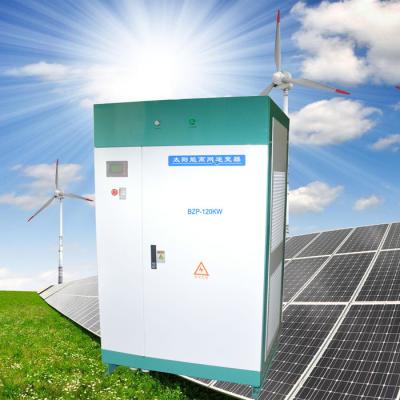 China BZ Logo Off Grid Standalone Solar Hybrid Converter 120kw 480V Inverter 900x1100x1600mm for sale