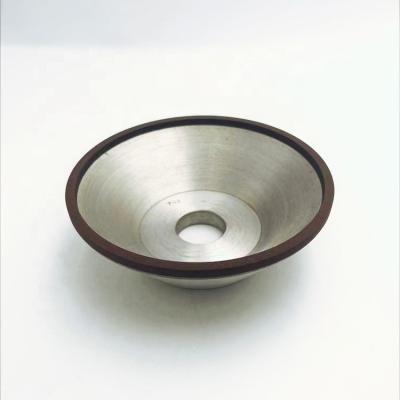 China Aluminum manufacturer directly sells resin diamond cup grinding wheel for grinding tungsten steel cutting tools for sale