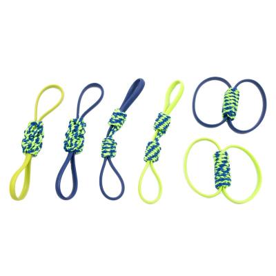 China Sustainable Cotton And Canvas Material A Variety Of Cotton Ropes Pet Styling Dog Chew Toy for sale