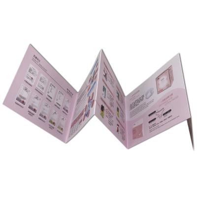 China Instruction Manual Factory Customized Folding Design Printing Brochure Product Advertising Instruction Manual Coated Paper for sale