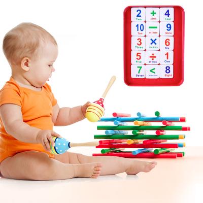 China Baby Kids Eco-Friendly Material Toys Stick Mathematics Teaching Aid Count Toys Magnetic Arithmetic Kids Children Puzzle Toys Educational Gift for sale