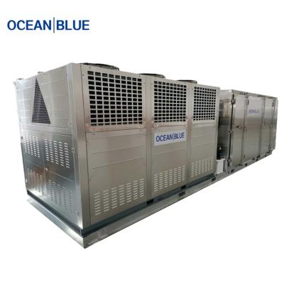 China 29.8m2 China Frozen Shrimp Dish Contact Freezer With Aluminum Trays for sale