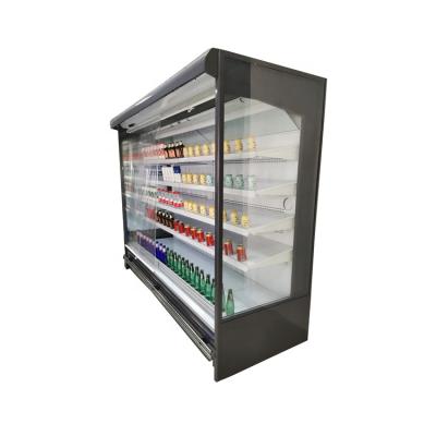 China Single-temperature supermarket commercial refrigerator vegetable fruit cake display freezer for sale