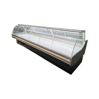 China Single-Temperature Supermarket Cooked Food Display Counter For Commercial Refrigerator for sale