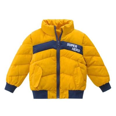 China OEM Breathable Custom Kids Outwear Coats Letterman Warm Winter Coats Wear Kids Clothes Jacket Kids for sale