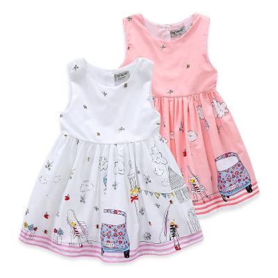 China New Lovely Breathable Modern Baby Casual Dresses Baby Clothing Infants Dresses for sale