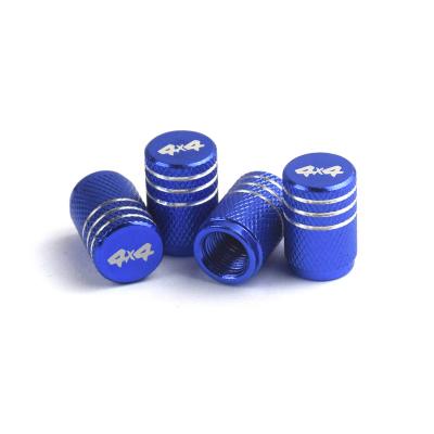 China Automotive Spare Parts Aluminum Alloy Automobile Valve Cover Valve Core 4 Tire Customized Valve Sets for sale