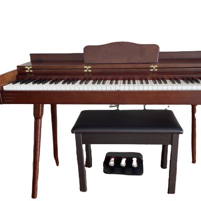 China 88 Keys Digital Piano Musical Instrument Piano Digital China Keyboard Solid Wood Portable Piano Keyboard Grain Factory Direct Sales for sale