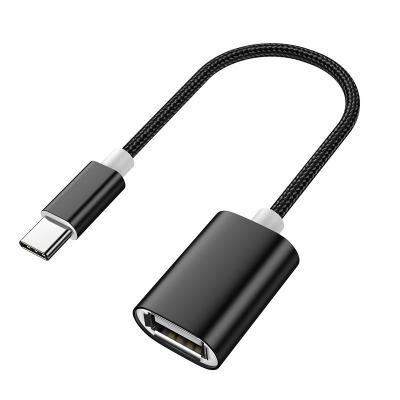 China Keyboard/Mouse/Gamepad/USB Storage Compatible with Huawei Honor Opple Vivo MI Sumsung Type-C to USB C Adapter USB to USB 2.0 Female OTG Cable for sale