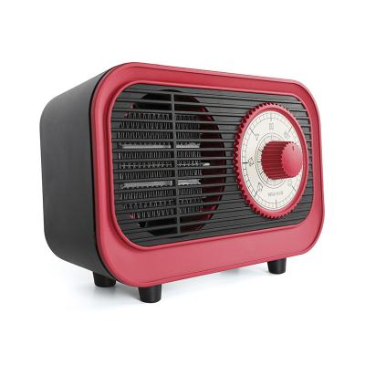 China Hotel Mini Fan Heater Winter Hands Feet Heater 500W PTC Heater for sale