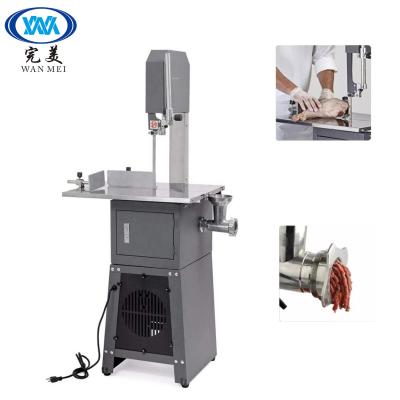 China food & Commercial Beverage Plant WM-BS250 Bone Saw With Frozen Meat Cutter Mincer for sale