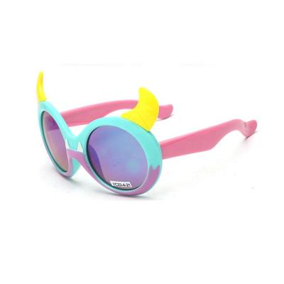 China Kids Children Sun Glass Animal Shaped New Durable Recycle Baby Sun Glass UV Protected Sunglasses for sale