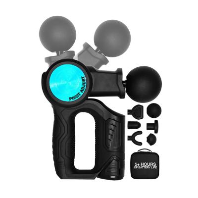 China Custom Logo Handheld Sport 5 Speed ​​Percussion Muscle Massage Gun for sale