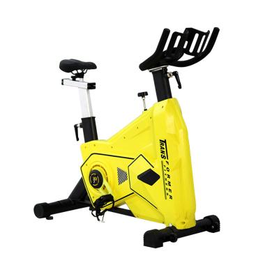 China Modern Custom Indoor Stationary Exercise Bike Fitness Cycling Spinning Bike For Home Gym Cardio Workout for sale