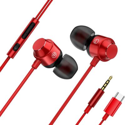 China Sustainable Good Fashionable Wired Earbuds Comfortable Earphones HIFI Sound In Ear Headphones With Microphone for sale