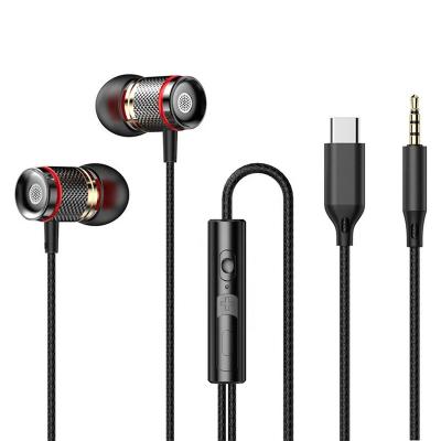 China Sustainable High Quality Wired Earbuds Comfortable Earphones HIFI Sound In Ear Headphones With Microphone for sale