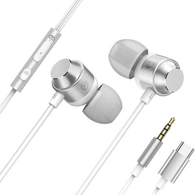 China Sustainable Good Fashionable Wired Headphones Comfortable Earbuds HIFI Sound In Ear Earphones With Microphone for sale