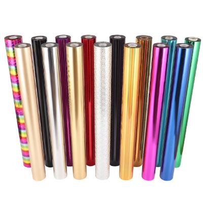 China 12 Micron Paper PET Foil Metal Hot Stamping Foil For Washi Paper for sale