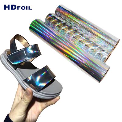 China Full Transfer Foil Foil For Transfer Leather Film Hot Stamping Foil Used On Shoes Common Silver Laser for sale