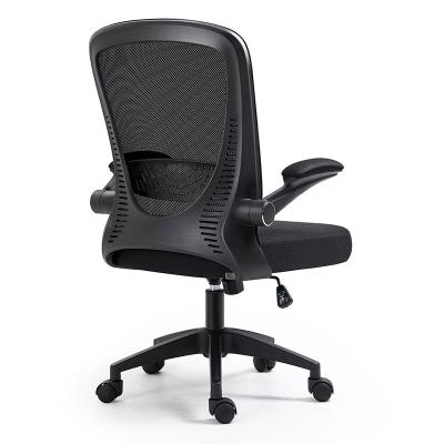 China Modern Commercial Aftermarket Rotating Armrest Task Office Mesh Chair High Rolling Lumbar Support Furniture Staff Office Chairs for sale