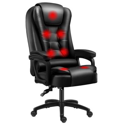 China Adjustable Star Padded Faux Leather Office Seat (Height) And High Back Executive Office Chair for sale