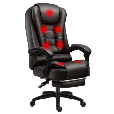 China Modern High Quality Adjustable Office Chair Ergonomic (Height) Executive Computer Chair With Footrest for sale