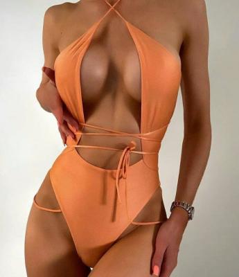 China Plus Size Customized Swimsuit Sexy Mature Women Bikini Beautiful Hot Sexy Girl One Piece Photo for sale