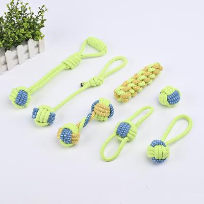 China Sustainable Wholesale 2023 Rope Dog Toys Sets Dog Hard Chew Toys Interactive Toys For Dogs for sale