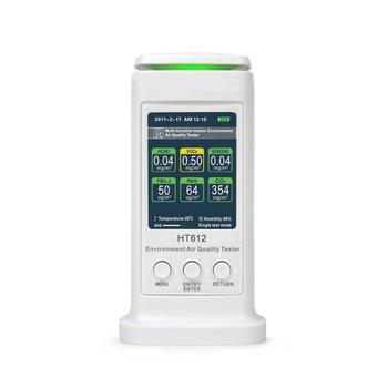 China HT612 Indoor Environmental Air Quality Detector / CO2 Detector PM2.5 PM10 HCHO TVOC Air Pollution HT612 for sale