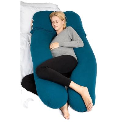 China Therapy Top U Shape Maternity Pillow Full Body Pregnancy Pillow For Back Pain for sale