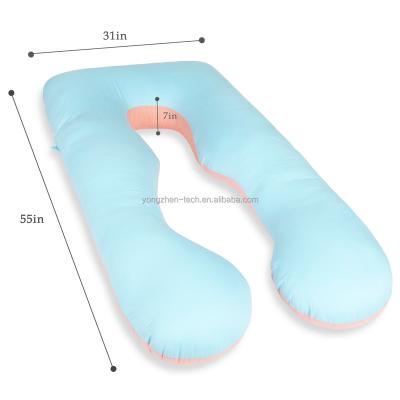 China Therapy Pregnancy Maternity Pillow U Shape Best Pregnancy Pillow Full Body Pillow Maternity Sleeping Support for sale