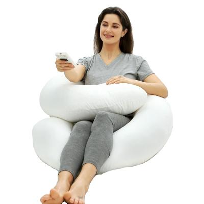 China India New Quality Inflatable Maternity Sleep C Shape Full Body Pregnancy Pillow for sale