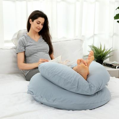 China Inflatable Top Breathable Maternity Sleep C Shape Full Body Pregnancy Pillow for sale