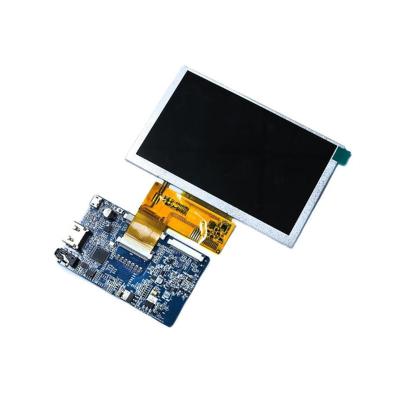 China Application 5 Inch 800*480 TFT LCD Industrial Screen For Orange Pi H3 Chip Development Board for sale