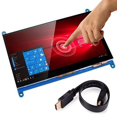 China 7inch Application Display IPS Screen Resolution 1024*600 Industrial LCD Display Touch Panel With Power Board LCD Module Touch Panel 7 for sale