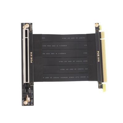 China External Flexible Graphics Card 100mm PCI-E X16 3.0 Riser Cable GPU Cable Extension Card Port High Speed ​​Adapter Card Strong Shielding Function for sale