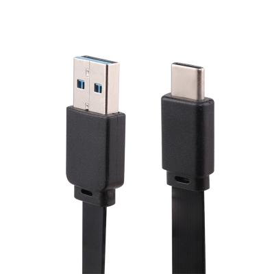 China Factory Wholesale USB A 3.0 Data Flat Coax Cable Camera USB A 3.0 High-end USB Type C3.1 Cable 5GB/s Super-Fast Speed for sale