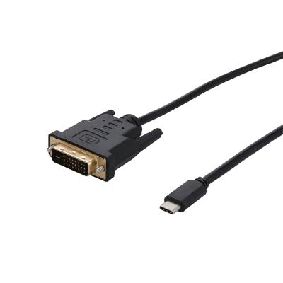 China HD 1080P 1.5M 1.8M Digital Signals Transmission DVI Adapter To Type C Cable for sale